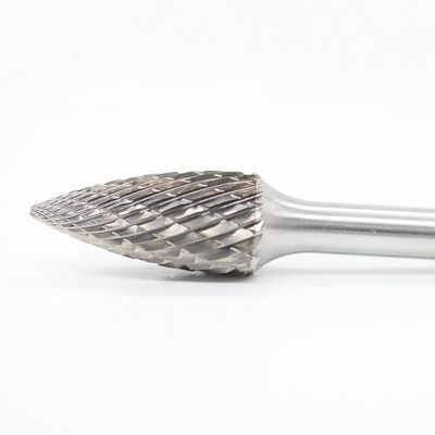 SG-5 Carbide Burr Tree Pointed-End Double Cut For Die Grinder 1/2