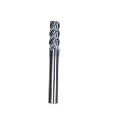 Good price HRC60 AITiN Coated Carbide End Mill For Steel, Hard Steel, Iron Carbide Corner Radius Mill Cutter online