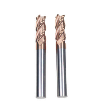Good price 8mm Dia 8*20*8*60 TiAISiN Coated 4 Flat Flutes Carbide Square End Mill For Carbon Steel Alloy Steel Cast Iron online