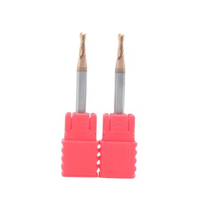 Good price 3mm Dia 3*8*6*50 TiAISiN Coated 2 Flutes Flat Carbide End Mill For Carbon Steel Alloy Steel Cast Iron online