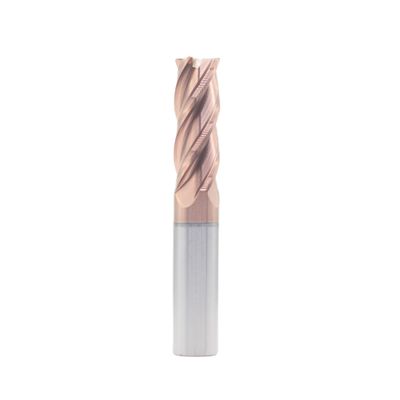 Good price 8*20*8*60 TiSiN Coated 4 Flute Carbide Square End Mill for Carbon Steel Alloy Steel Cast Iron 8mm Cut Diameter online