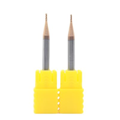 Good price 2mm Dia 2*5*4*50 TiSiN Coated 4 Flute Carbide Square End Mill for Carbon Steel Alloy Steel Cast Iron online