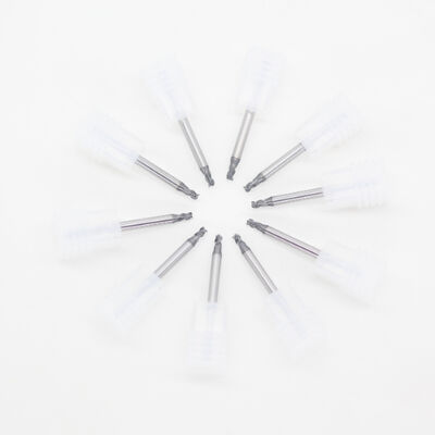quality 0.093" 3Flutes Variable Helix Micro-diameter End Mills For Aluminum Alloys, Copper Alloy PVD Coating factory