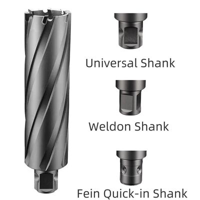 Good price 100mm Cutting Depth TCT Annular Cutter 65mm Cutting Diameter Universal Shank Annular Cutter online